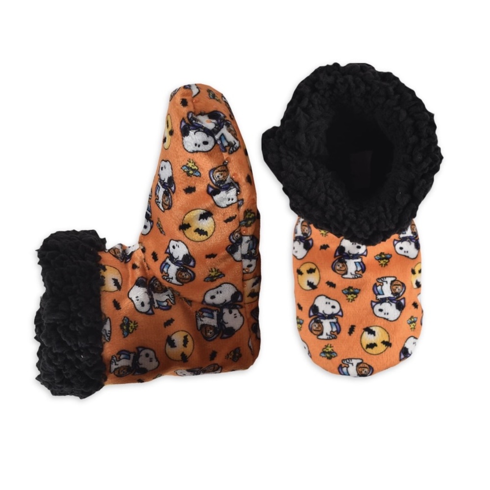 Kids Snoopy Halloween booties